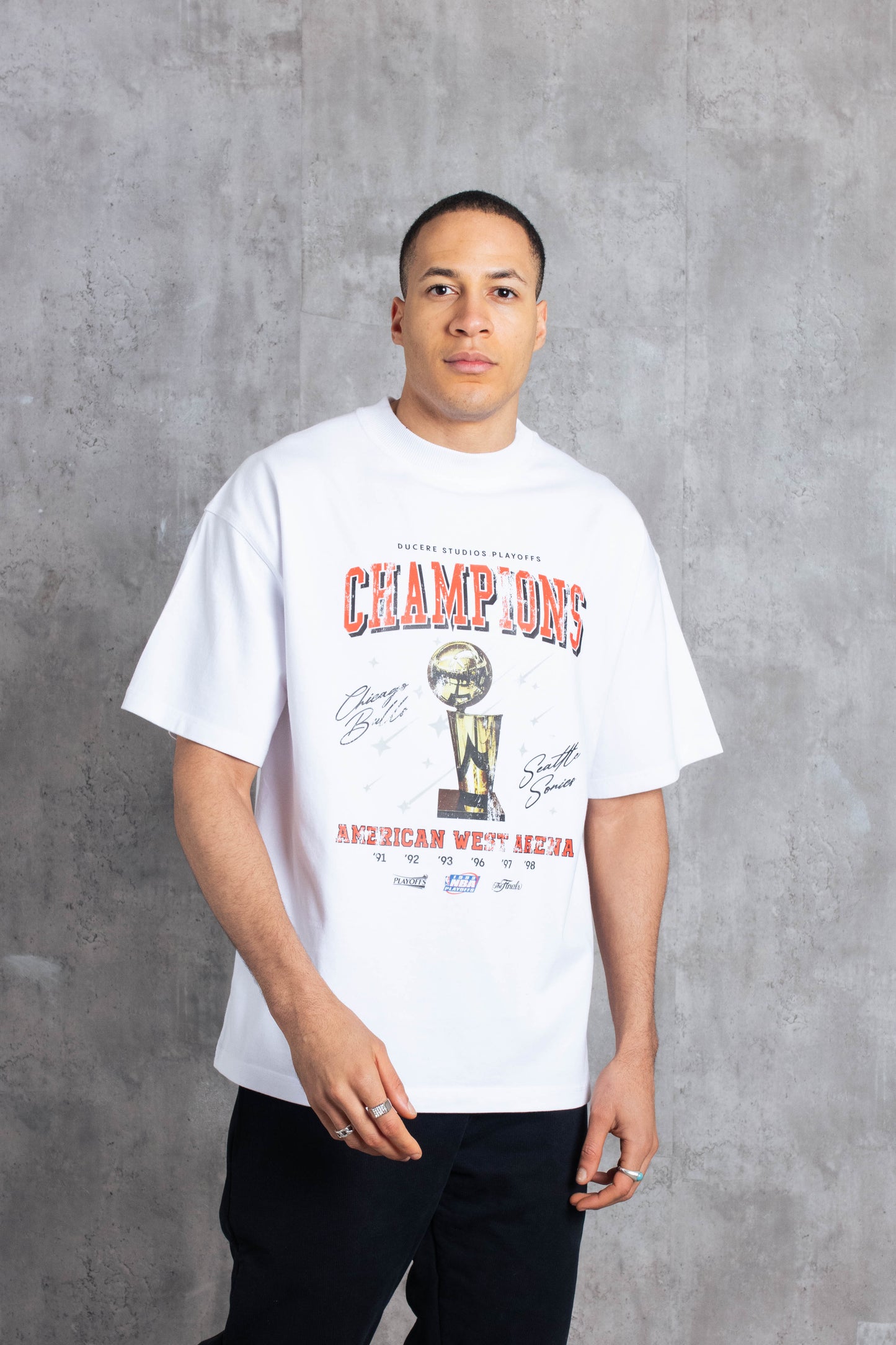 DUCERE CHAMPIONS T-SHIRT - WHITE