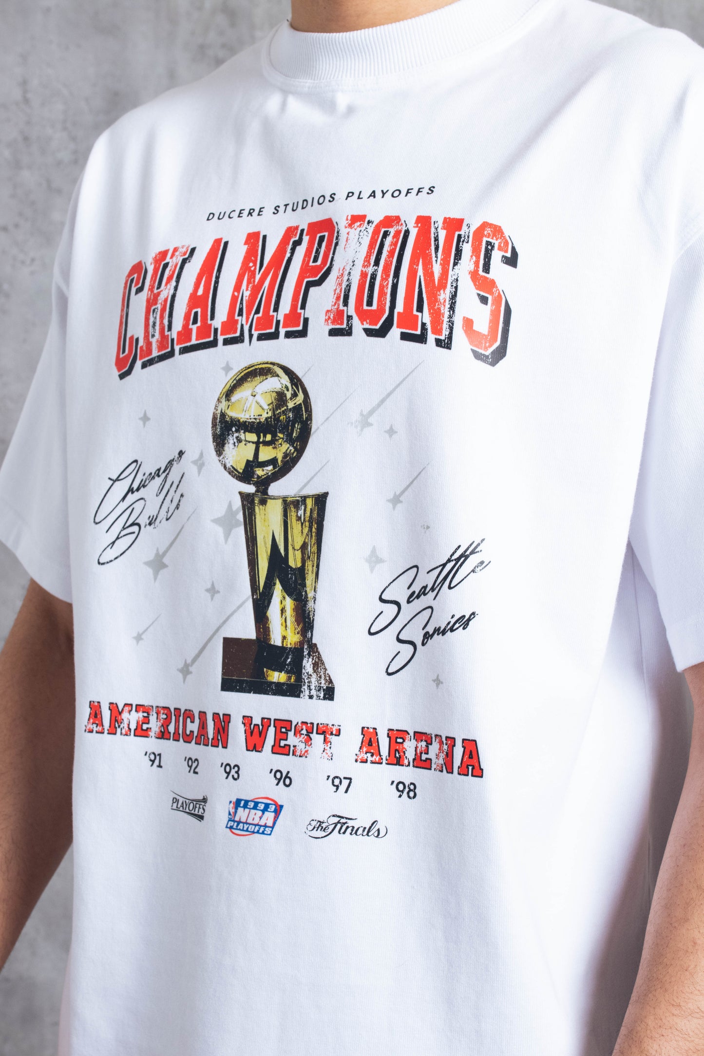 DUCERE CHAMPIONS T-SHIRT - WHITE