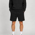 RELAXED FIT SHORTS - BLACK