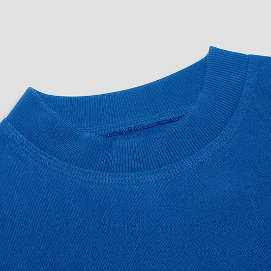 HEAVYWEIGHT BLANK TEE - COBALT BLUE