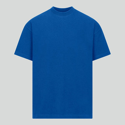 HEAVYWEIGHT BLANK TEE - COBALT BLUE