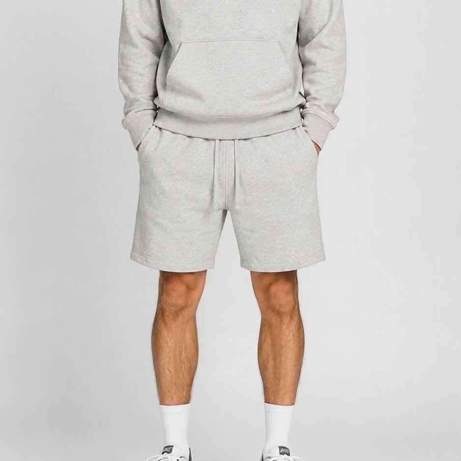 RELAXED FIT SHORTS - GREY