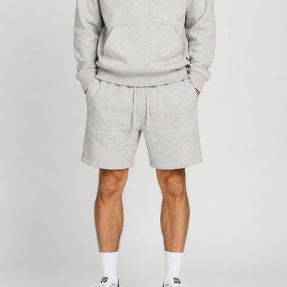RELAXED FIT SHORTS - GREY