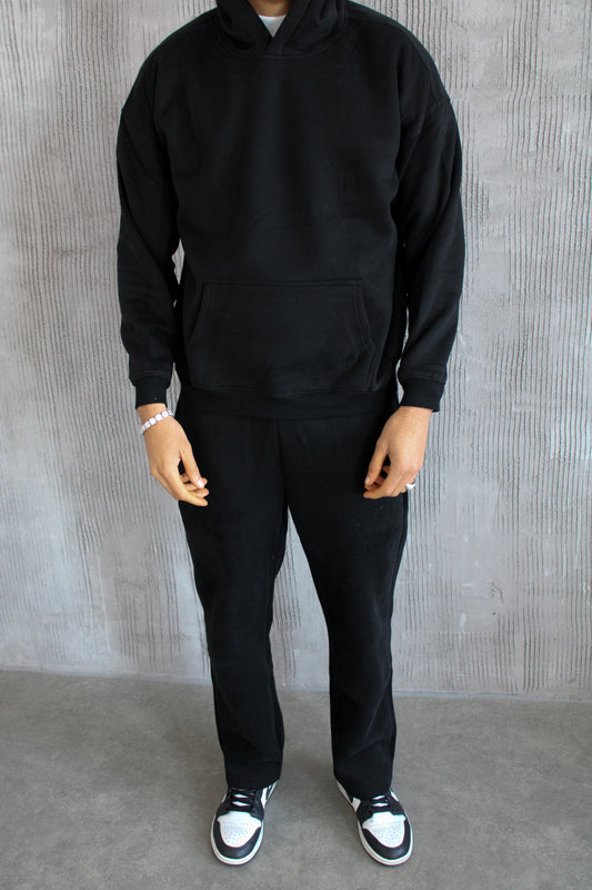 ESSENTIAL HOODIE - BLACK