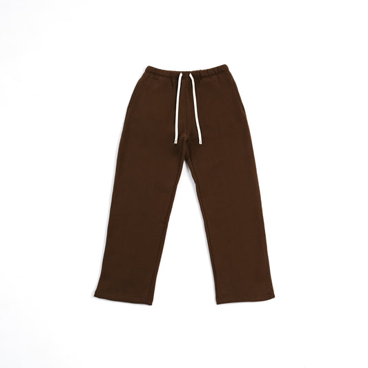 ESSENTIAL SWEATPANTS - BROWN