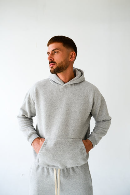 ESSENTIAL HOODIE - GREY