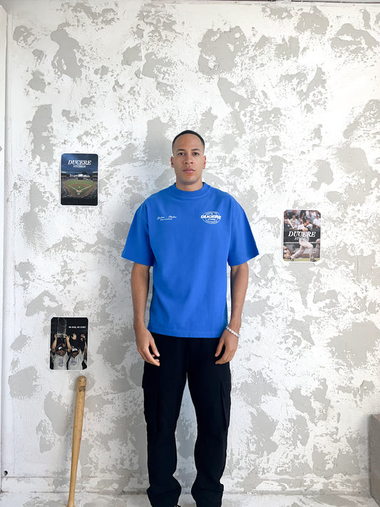 WORLD SERIES T-SHIRT - COBALT BLUE
