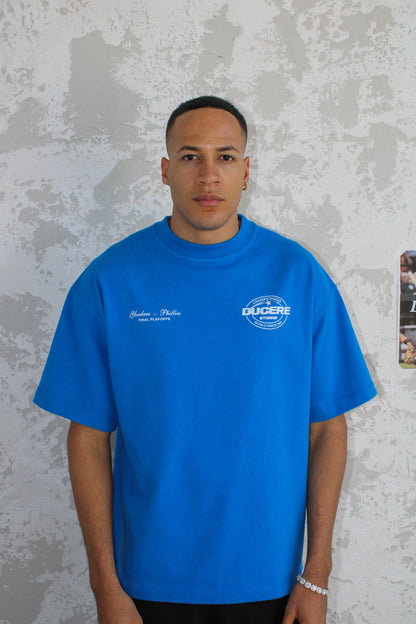 WORLD SERIES T-SHIRT - COBALT BLUE