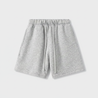 RELAXED FIT SHORTS - GREY