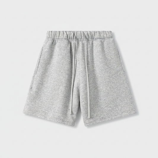 RELAXED FIT SHORTS - GREY